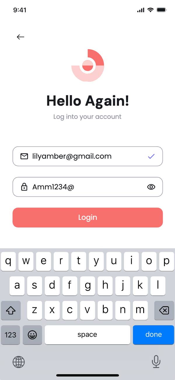 Sign in with email - Valid password